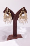 RPS Elegant Ethnic Pearl And Kundan Earrings Wholesale Market In Surat